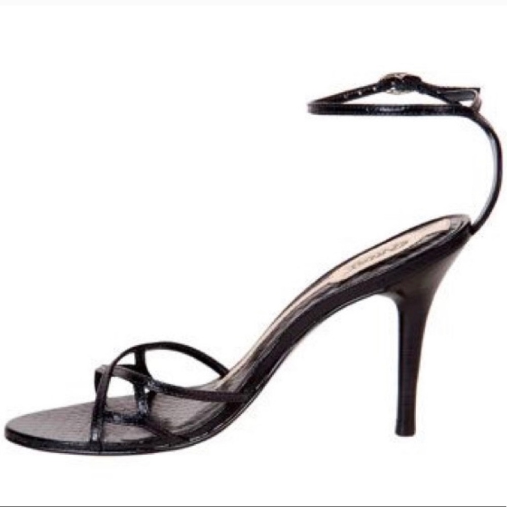 Carlos Lizzy Strap Heeled Sandals